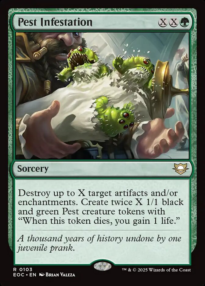 Pest Infestation (103) - Edge of Eternities Commander (EOC)