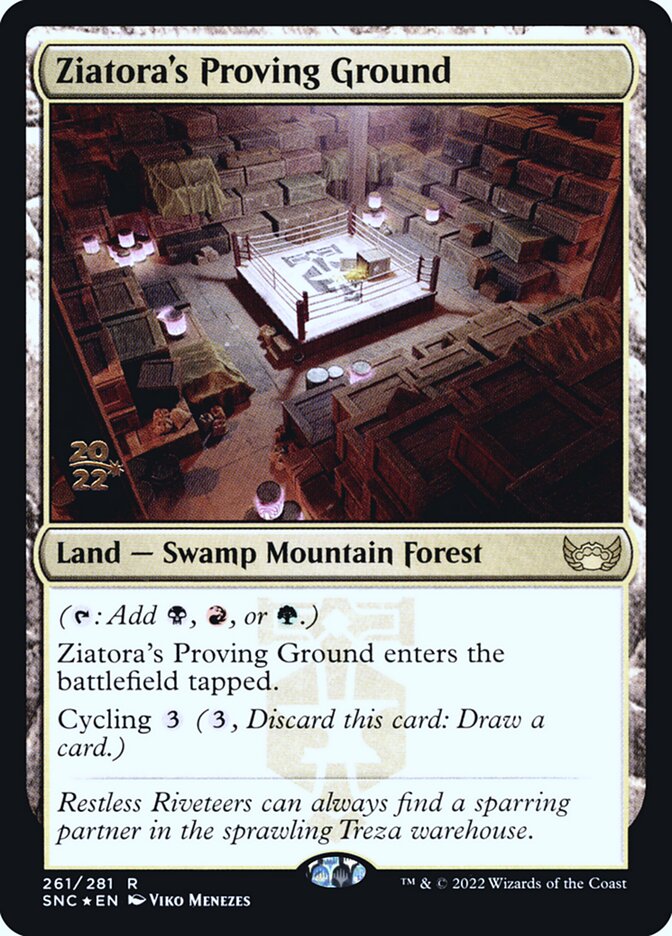 Ziatora's Proving Ground (261s) - Streets of New Capenna Promos (PSNC)