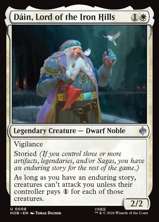 Dáin, Lord of the Iron Hills (8) - The Hobbit (HOB)