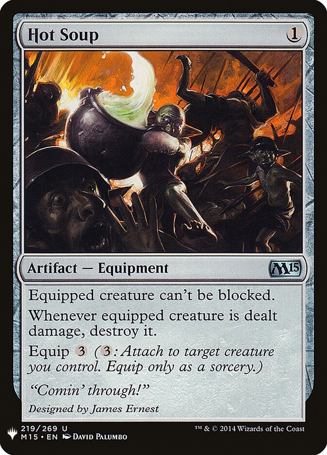 Hot Soup (M15-219) - The List (PLST)