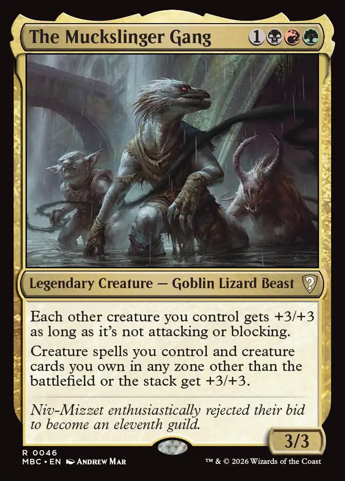 The Muckslinger Gang (46) - Mystery Booster Commander Edition (MBC)