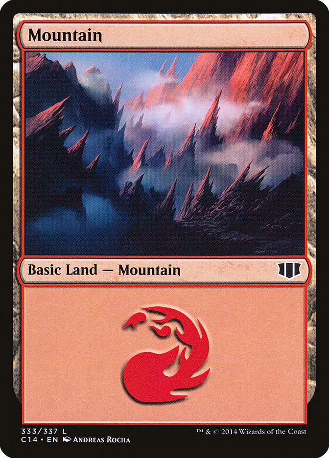 Mountain (333) - Commander 2014 (C14)