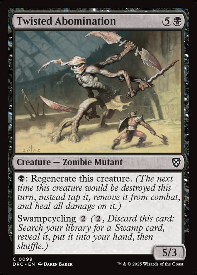 Twisted Abomination - Aetherdrift Commander (DRC)