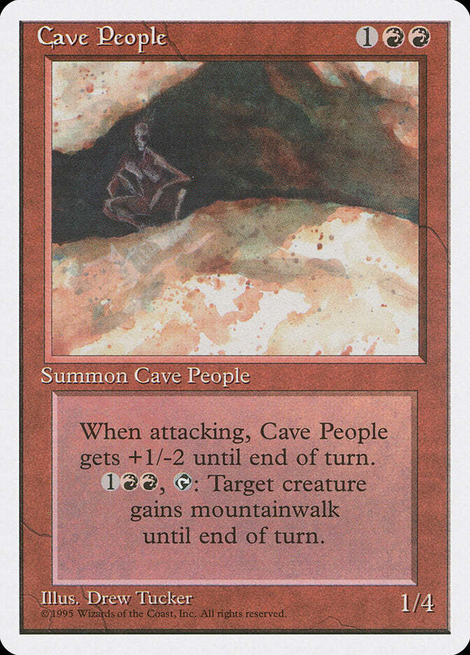 Cave People (181) - Fourth Edition (4ED)