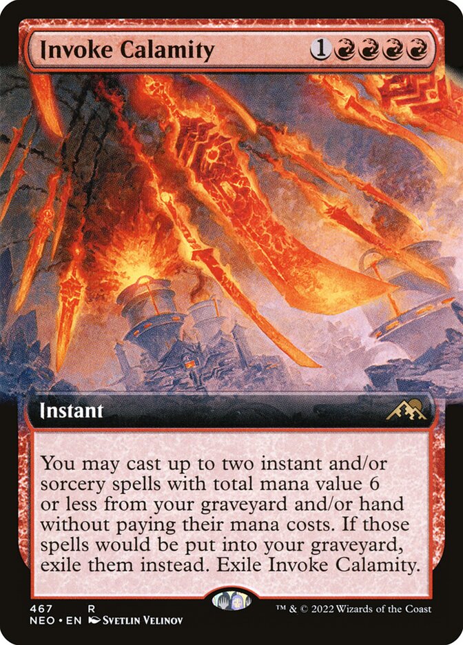 Invoke Calamity (467) - Kamigawa: Neon Dynasty (NEO)
