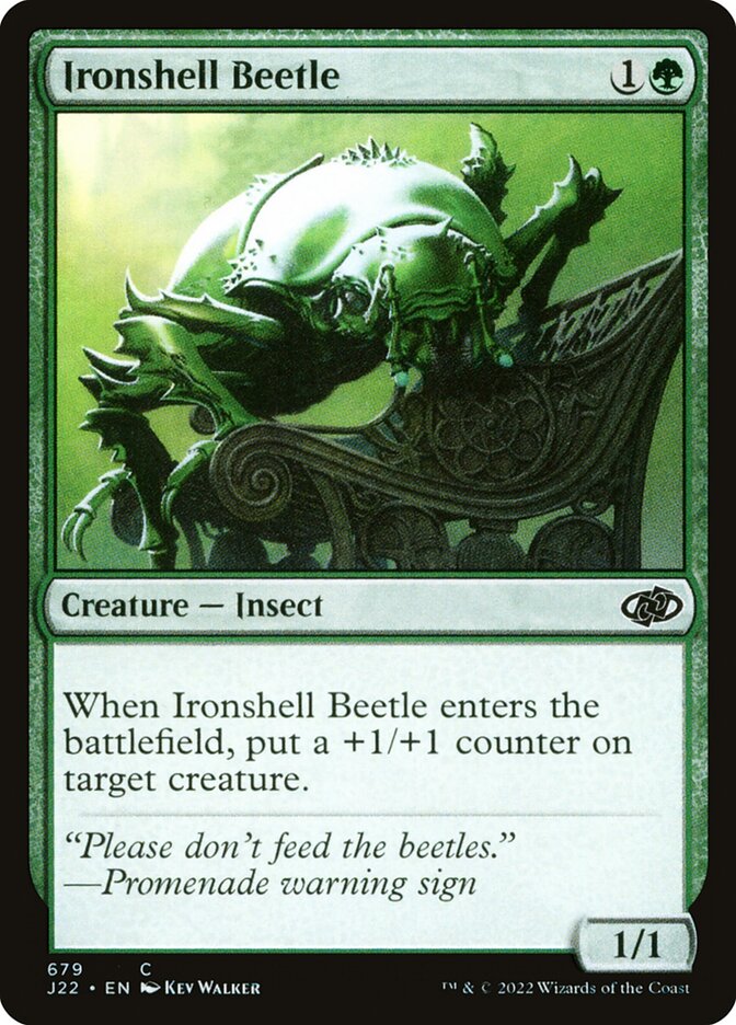 Ironshell Beetle (679) - Jumpstart 2022 (J22)