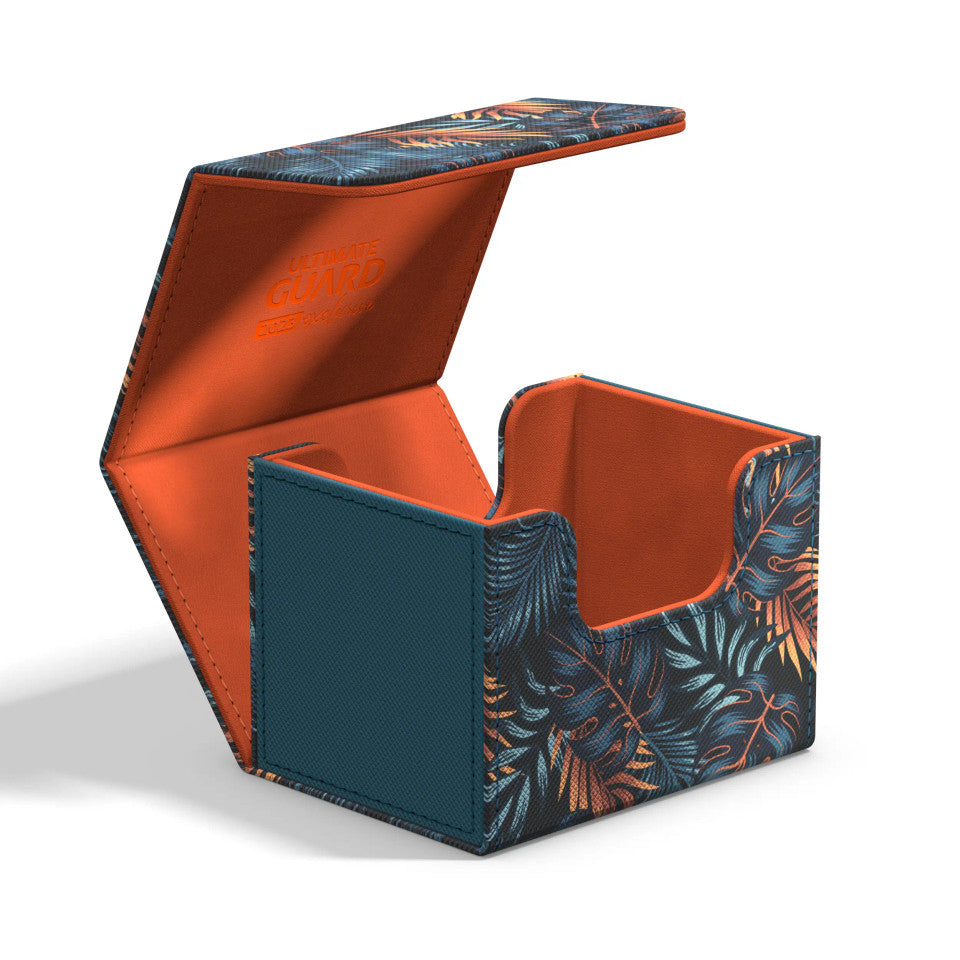 100+ Sidewinder Deck Box By Ultimate Guard - Floral Places Bali Blue