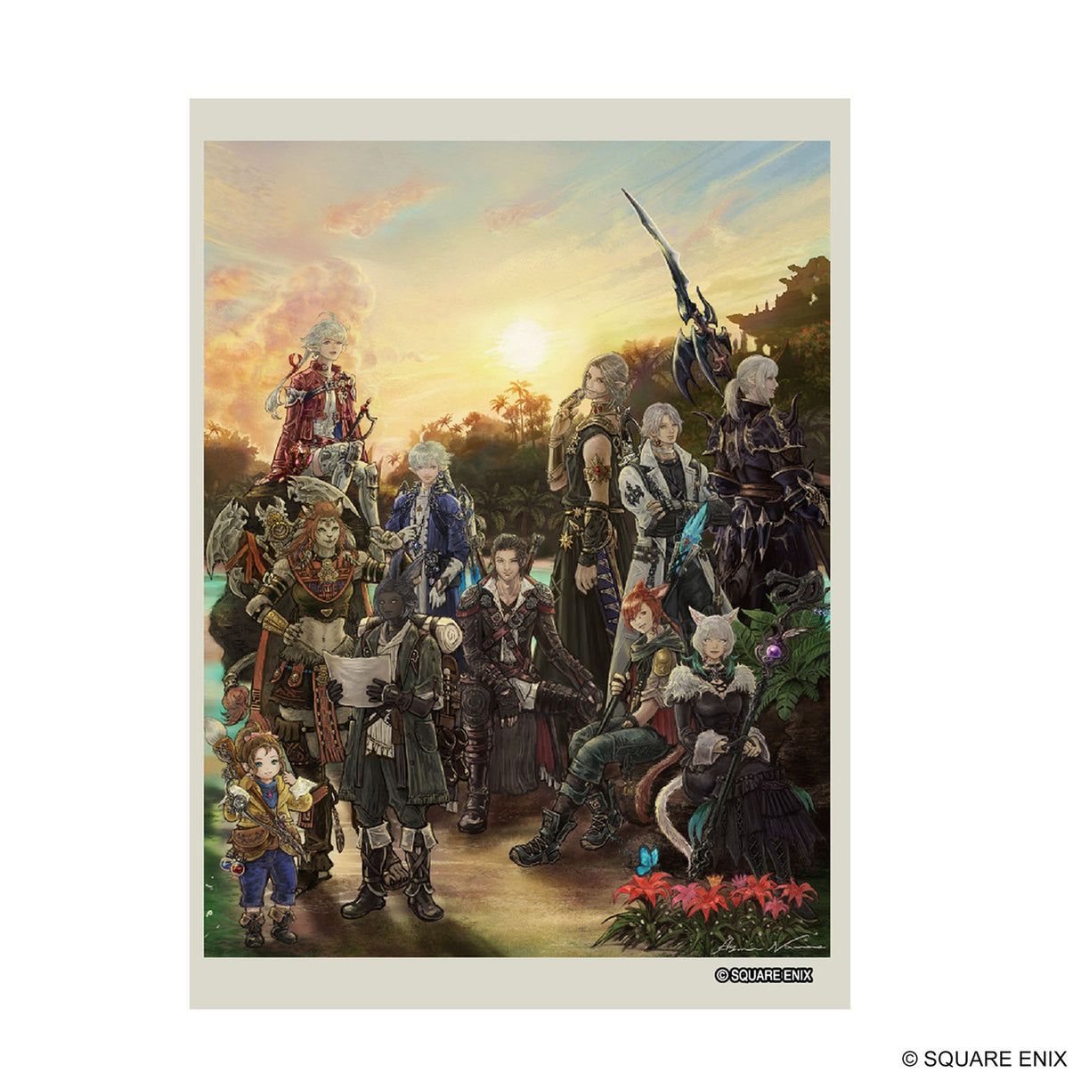 Square Enix Final Fantasy TCG: 100 Count Sleeves - FFXIV