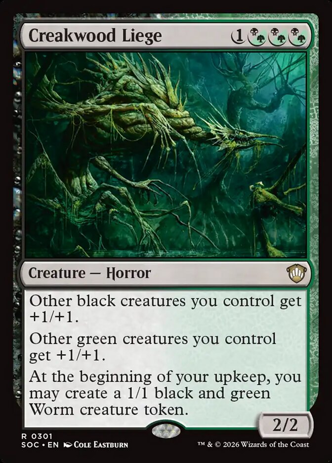Creakwood Liege (301) - Secrets of Strixhaven Commander (SOC)