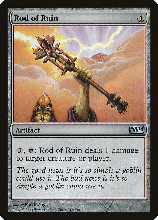 Rod of Ruin (217) - Magic 2014 (M14)