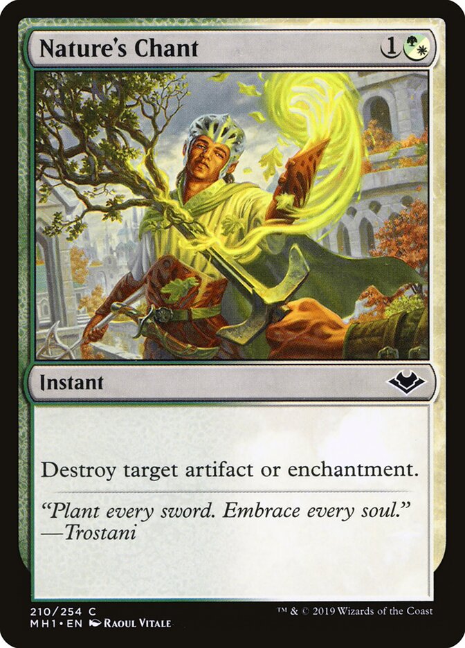 Nature's Chant (210) - Modern Horizons (MH1)