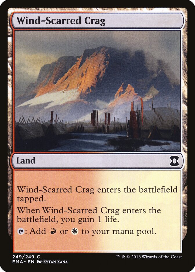 Wind-Scarred Crag (249) - Eternal Masters (EMA)