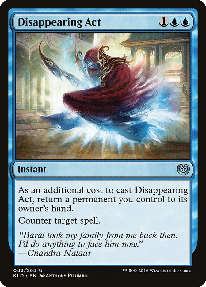 Disappearing Act (43) - Kaladesh (KLD)