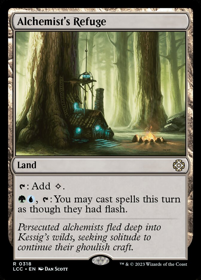 Alchemist's Refuge (318) - The Lost Caverns of Ixalan Commander (LCC)