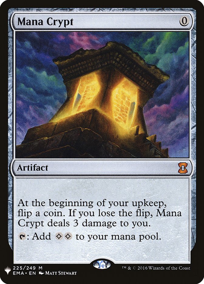 Mana Crypt - The List (PLST)