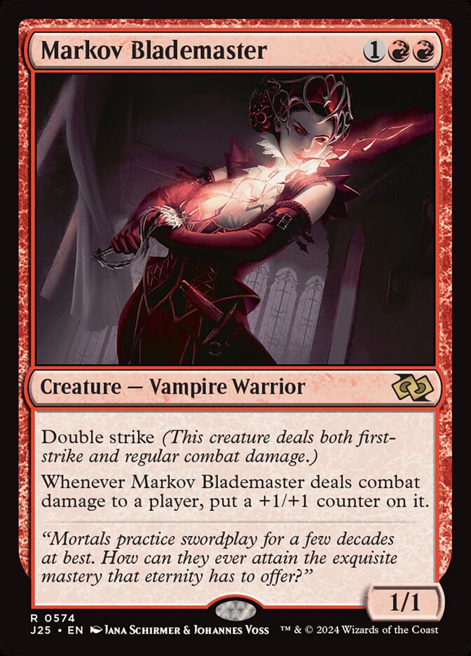 Markov Blademaster (574) - Foundations Jumpstart (J25)
