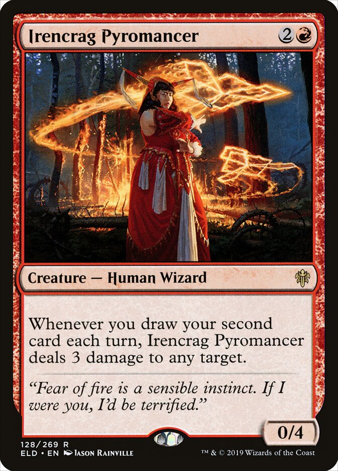 Irencrag Pyromancer (128) - Throne of Eldraine (ELD)