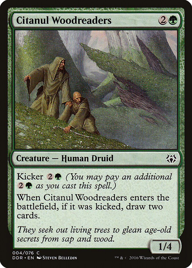 Citanul Woodreaders (4) - Duel Decks: Nissa vs. Ob Nixilis (DDR)