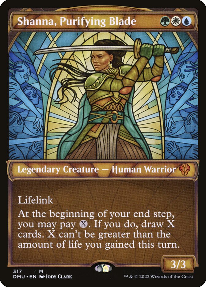Shanna, Purifying Blade (317) - Dominaria United (DMU)