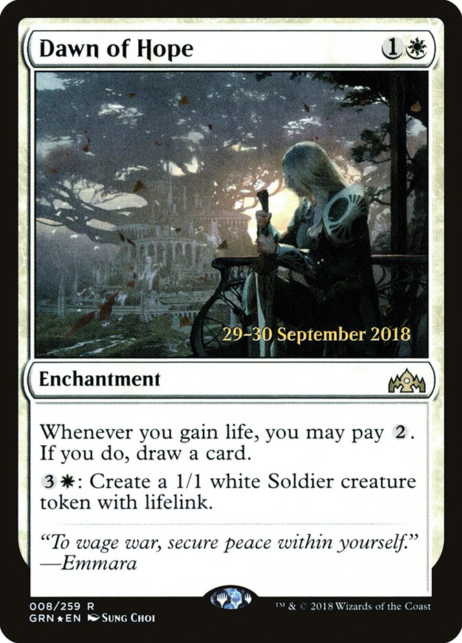 Dawn of Hope (8s) - Guilds of Ravnica Promos (PGRN)