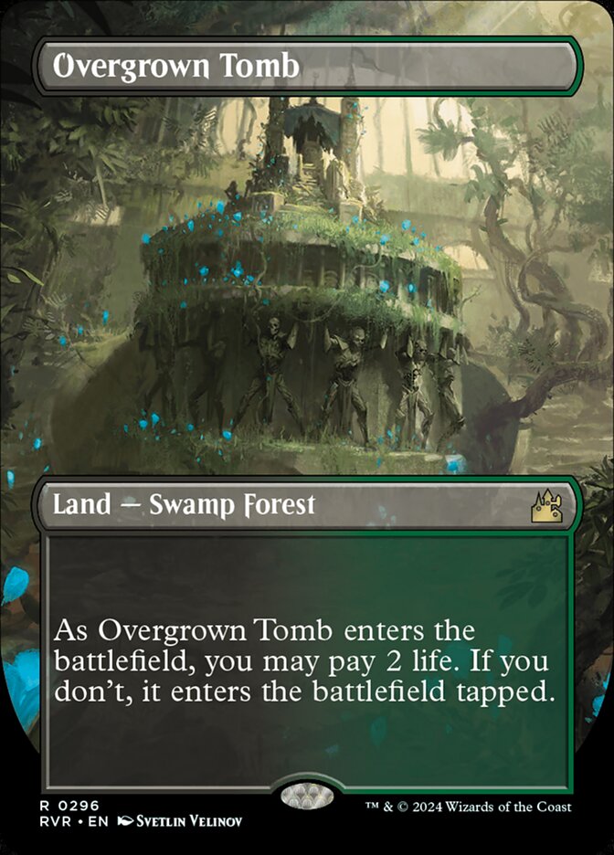 Overgrown Tomb (296) - Ravnica Remastered (RVR)