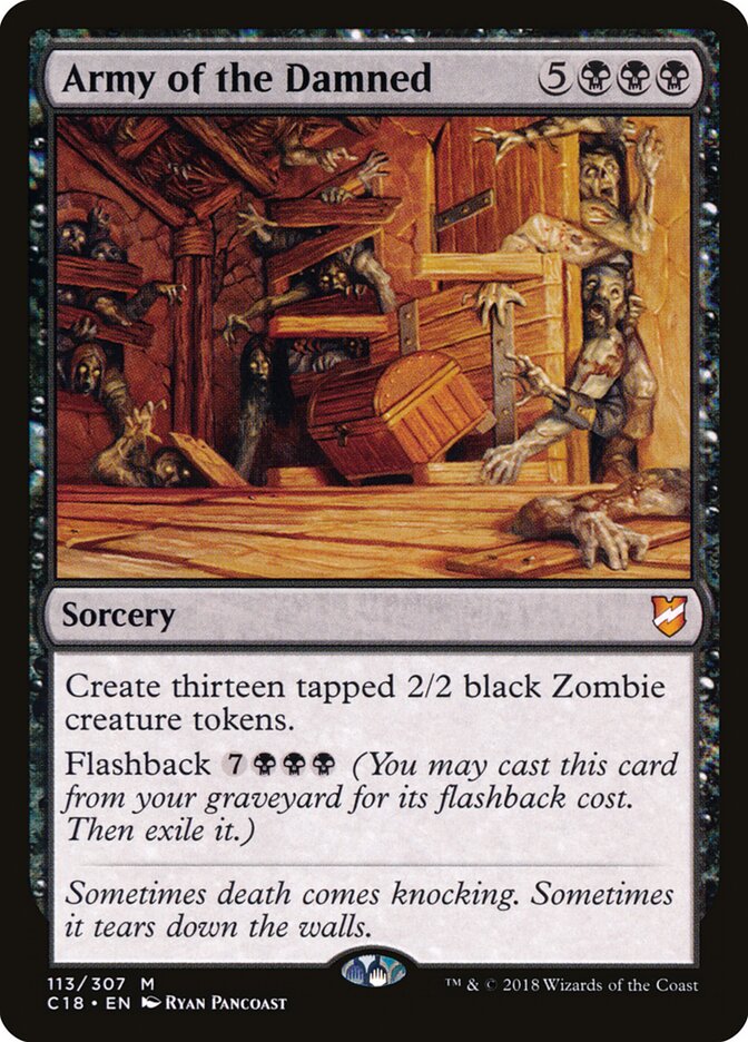 Army of the Damned (113) - Commander 2018 (C18)