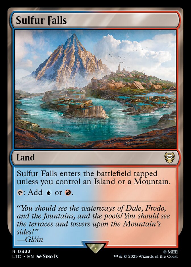 Sulfur Falls (333) - Tales of Middle-earth Commander (LTC)