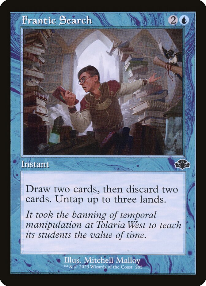 Frantic Search (285) - Dominaria Remastered (DMR)