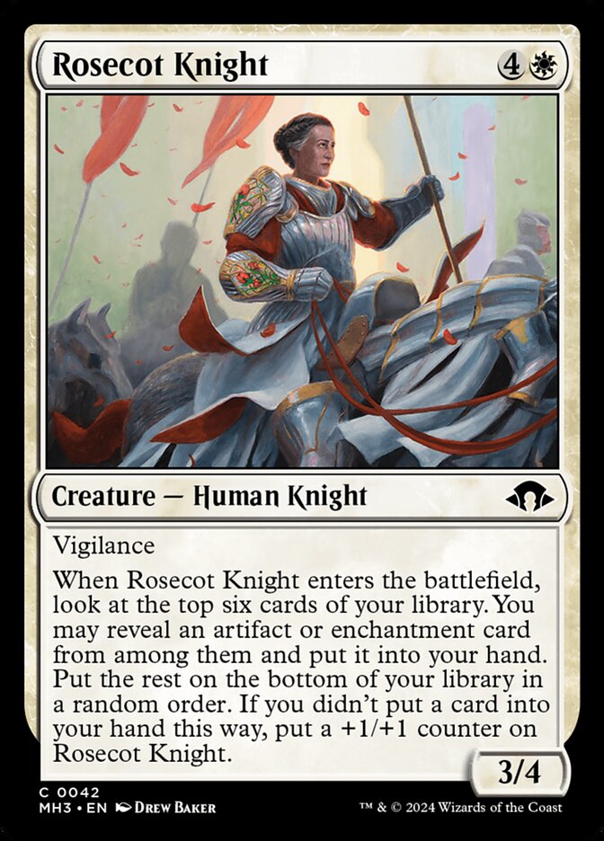 Rosecot Knight - Modern Horizons 3 (MH3)