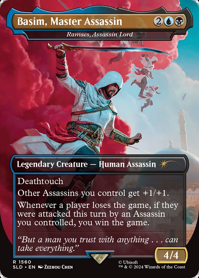 Basim, Master Assassin - Ramses, Assassin Lord (1560) - Secret Lair Drop (SLD)