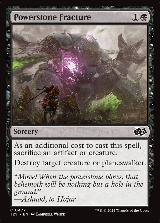 Powerstone Fracture (477) - Foundations Jumpstart (J25)