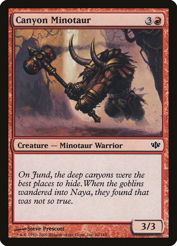 Canyon Minotaur (60) - Conflux (CON)