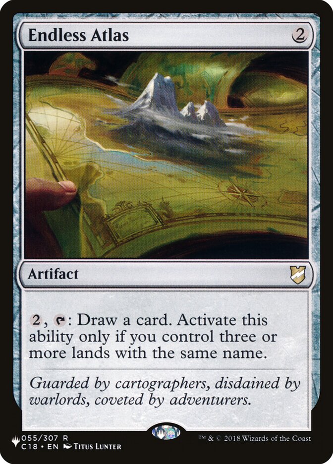 Endless Atlas (C18-55) - The List (PLST)