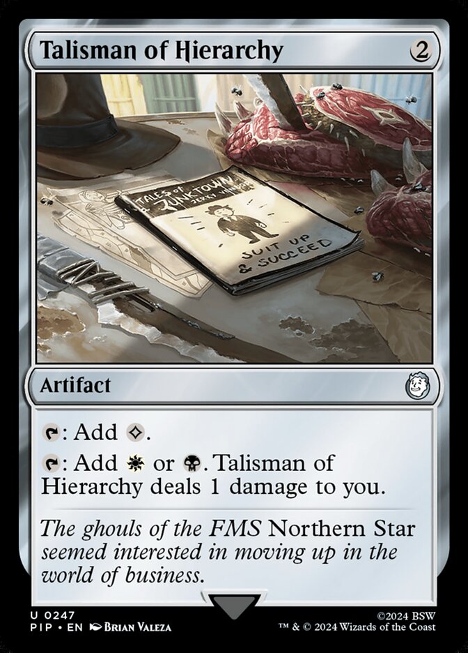 Talisman of Hierarchy - Fallout (PIP)