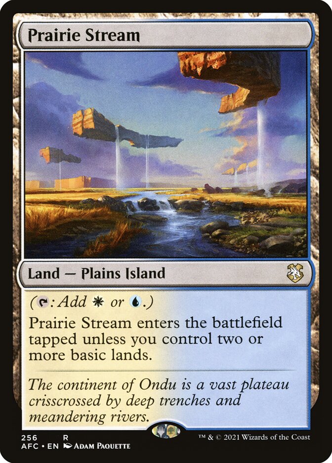Prairie Stream (256) - Forgotten Realms Commander (AFC)