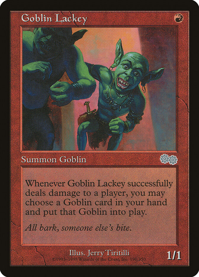 Goblin Lackey (190) - Urza's Saga (USG)