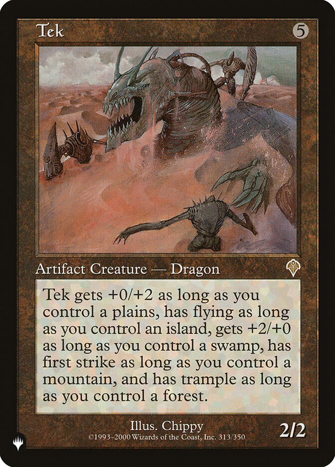 Tek (INV-313) - The List (PLST)