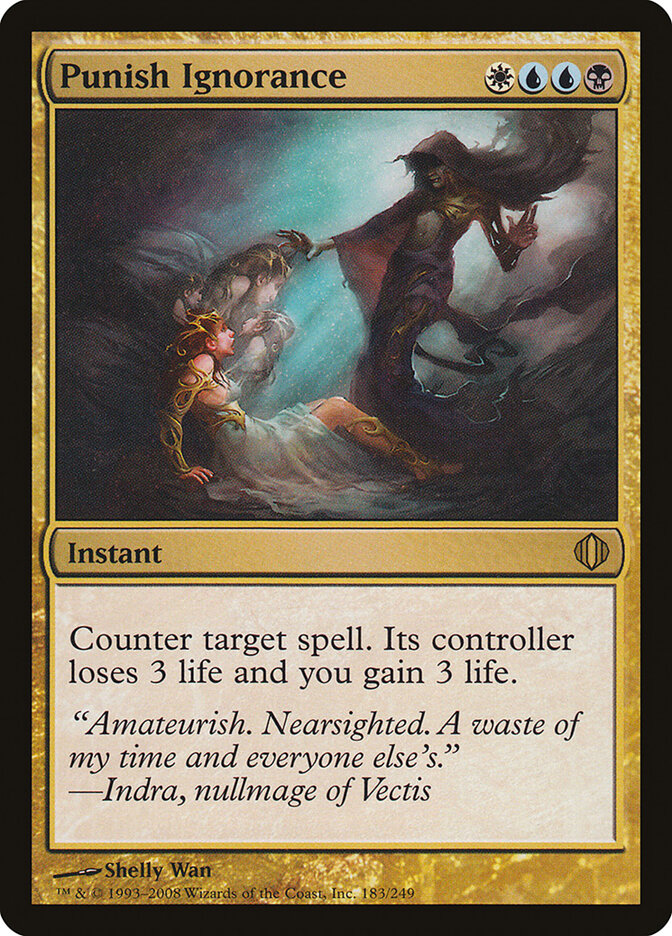 Punish Ignorance (183) - Shards of Alara (ALA)
