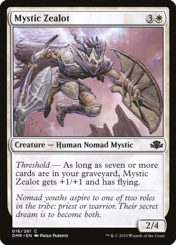 Mystic Zealot (16) - Dominaria Remastered (DMR)