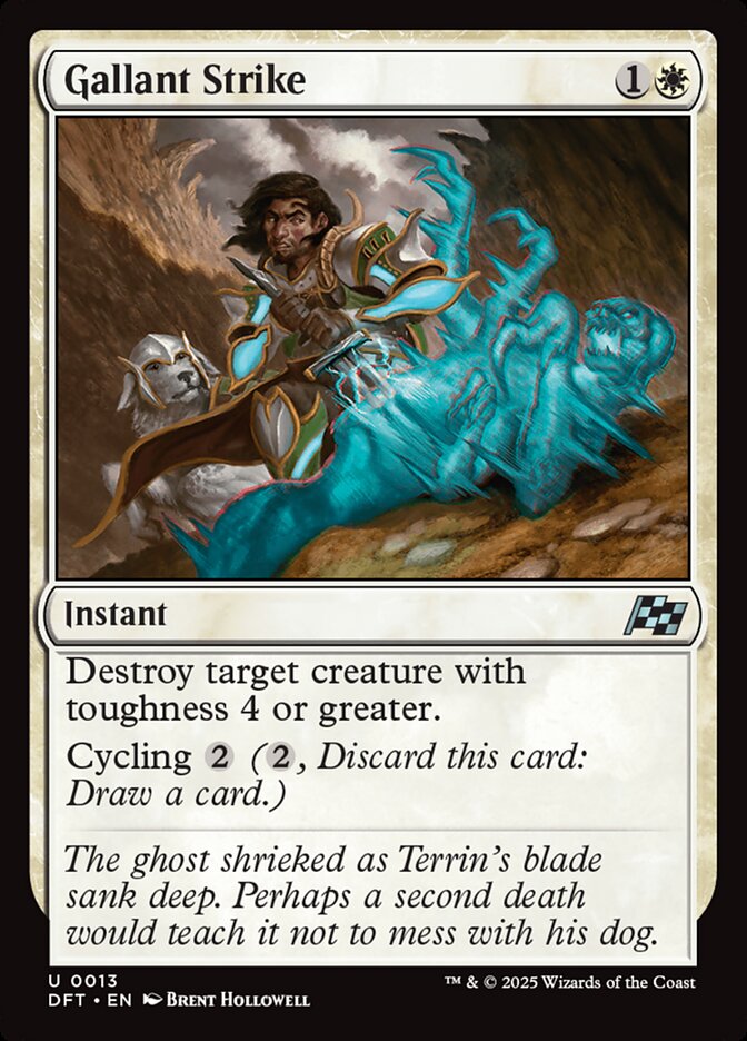 Gallant Strike (13) - Aetherdrift (DFT)