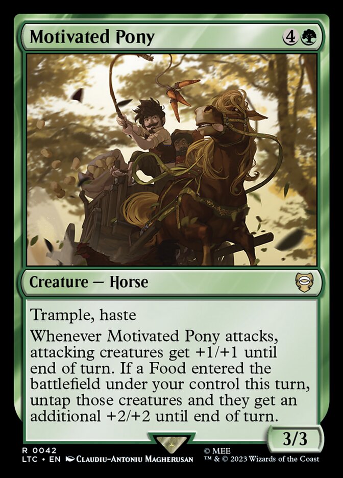 Motivated Pony (42) - Tales of Middle-earth Commander (LTC)