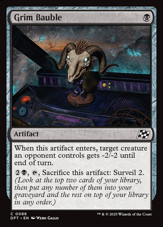 Grim Bauble (88) - Aetherdrift (DFT)