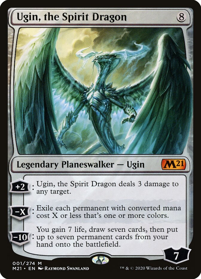 Ugin, the Spirit Dragon (1) - Core Set 2021 (M21)
