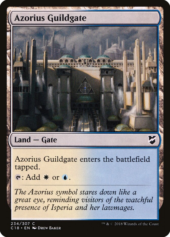 Azorius Guildgate (234) - Commander 2018 (C18)
