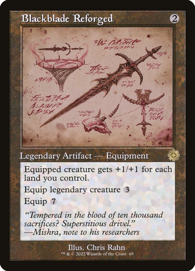 Blackblade Reforged (69) - The Brothers' War Retro Artifacts (BRR)