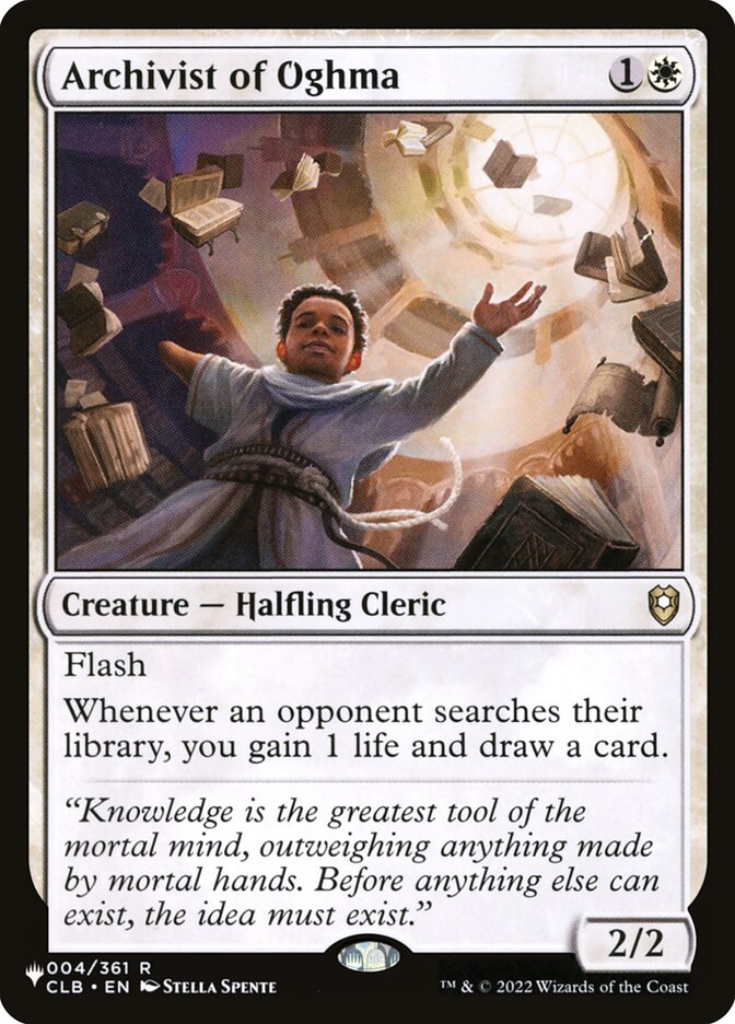 Archivist of Oghma (CLB-4) - The List (PLST)