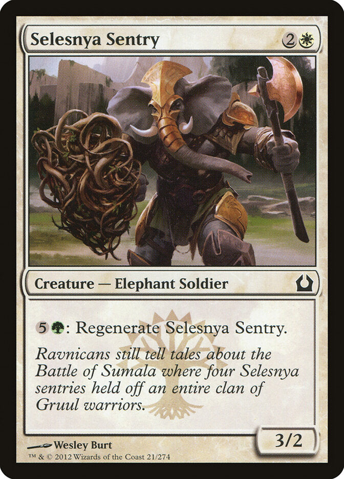 Selesnya Sentry (21) - Return to Ravnica (RTR)