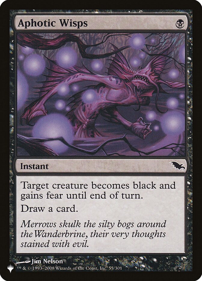 Aphotic Wisps - The List (PLST)