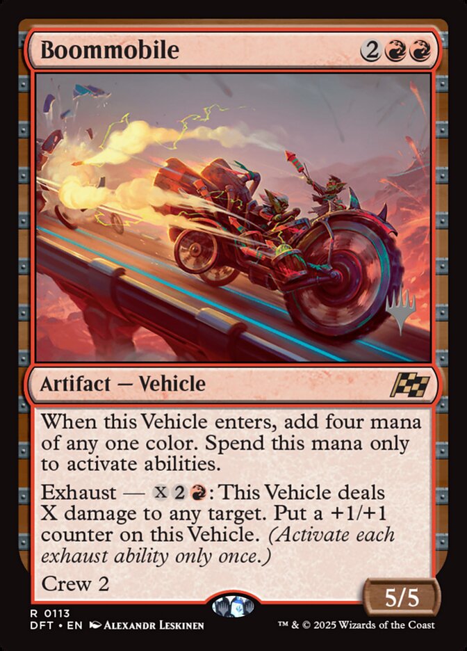 Boommobile (113p) - Aetherdrift Promos (PDFT)