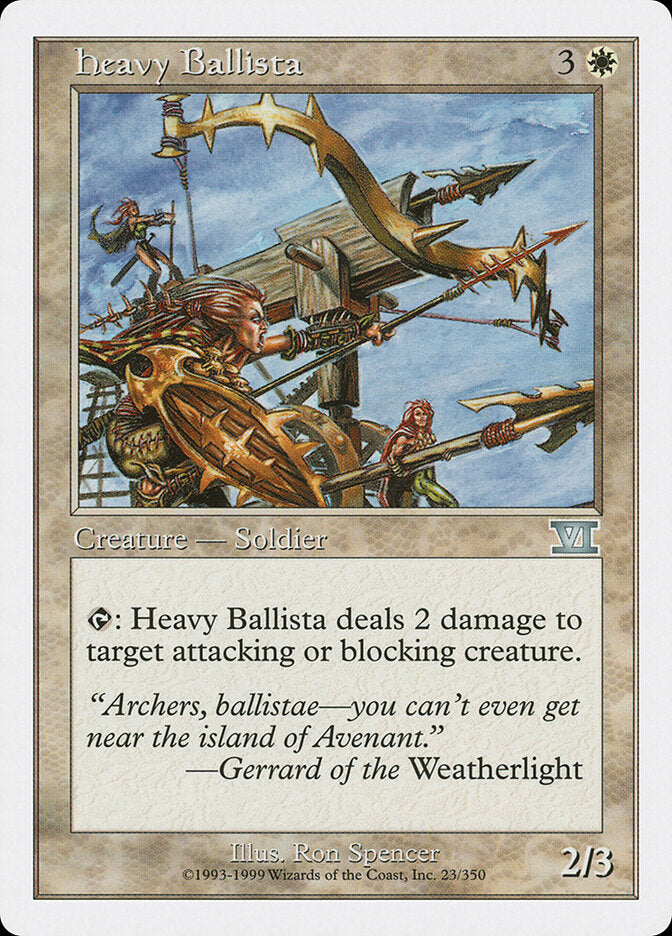 Heavy Ballista (23) - Classic Sixth Edition (6ED)